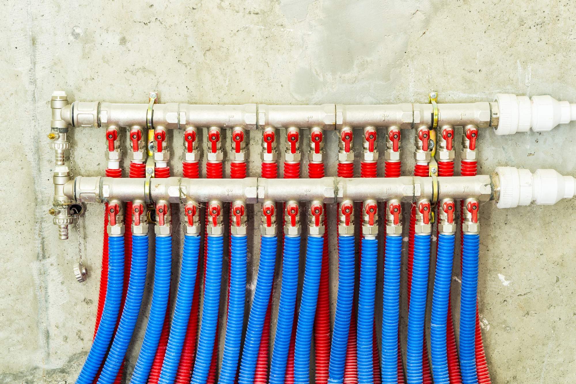 Распределительная гребенка водоснабжения: монтаж